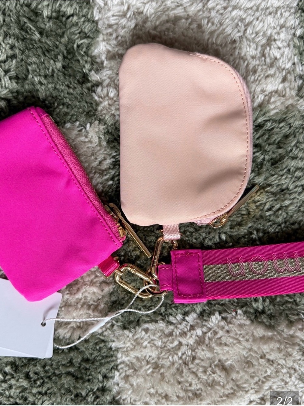 Lululemon Pouch Keychain Set - Picture 2 of 2